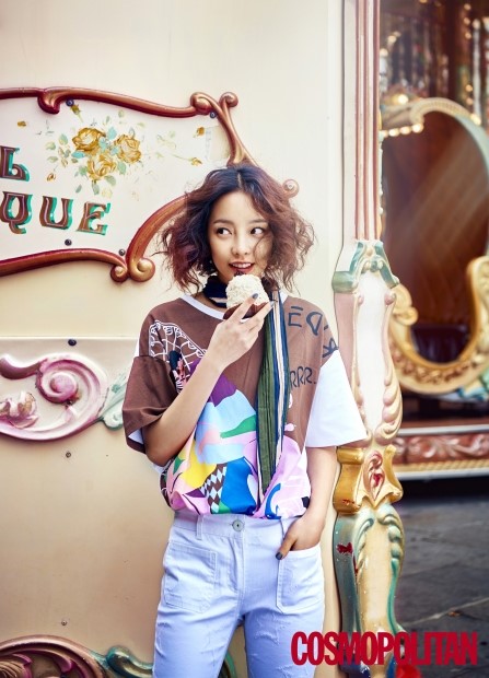 구하라 파리 화보 '개구쟁이 그 자체'