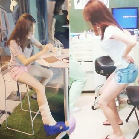 조혜정, 무보정 사진 속 비현실적인 美친 비율 "피티야 치과야?"