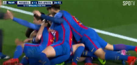 바르셀로나 파리생제르망, 캄프누 극장...이 보다 더 드라마틱할 순 없다