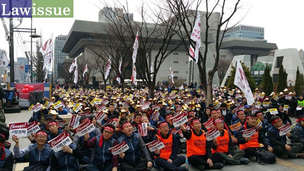 김창호 법원본부장 “사법부 적폐청산과 민주적 사법권력 쟁취”