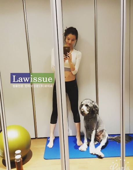 조성윤 윤소이 결혼, 초밀착 트레이닝복...빈틈 없는 무결점 몸매