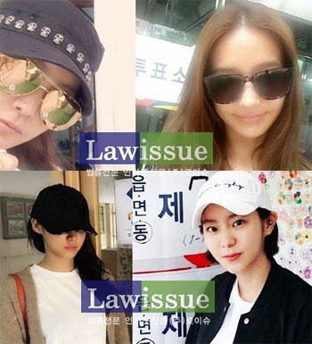 제19대 대통령선거 스타 투표인증샷...가렸지만 숨길 수 없는 미모