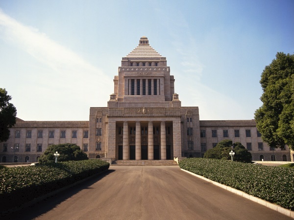 일본, 국회 전경