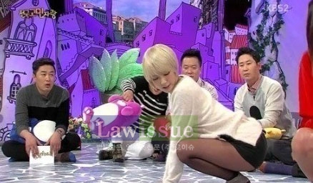 초아, 방송 달군 아찔한 모습...열애설도 해명 '지인일 뿐'