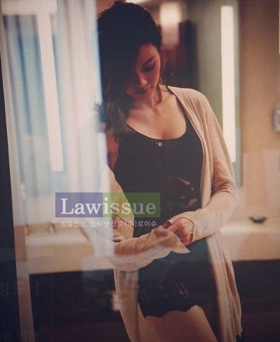 주상욱 차예련 결혼 속 '창 넘어 미친 블랙美...긴머리 늘어트린 채 매혹적'