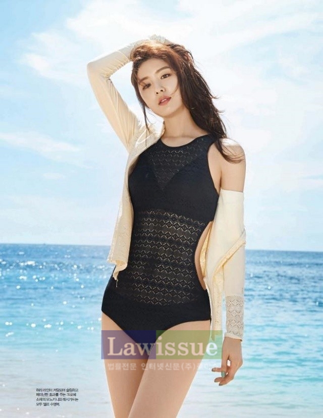 인생술집 서지혜, 검은색 수영복 입고 눈부신 미모+ 완벽 몸매 뽐내 '이 정도 일 줄'