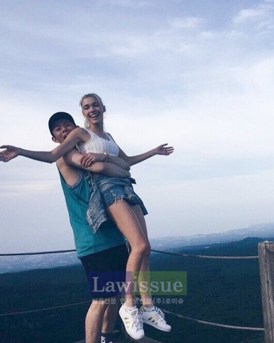 '부러움의 관심사' 빈지노, 입대 앞두고 스테파니 미초바와...블링블링 일상