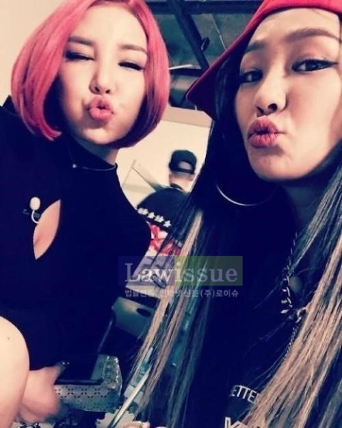 키디비, '효린과 블랙 카리스마...예쁜척 폭발?'