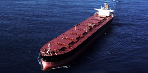 중부발전이 운영중인 에이치라인해운의 CAPE(약 15톤급) 선박