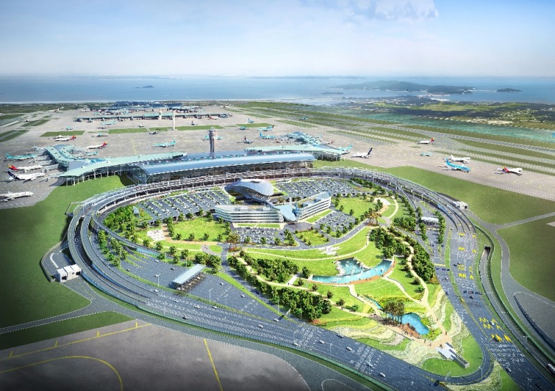 인천국제공항 제2여객터미널 조감도.(제공=인천국제공항공사)
