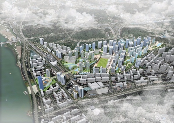 덕소3구역 재개발 조감도.(제공=조합 인터넷카페)
