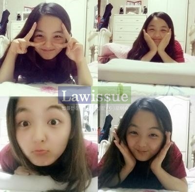 서신애, '잠자기전 깜찍함 폭발...4가지 셀카삼매경'