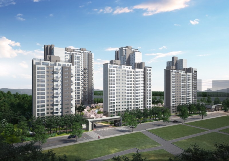 상계역 센트럴 푸르지오 주경 투시도.(제공=대우건설)