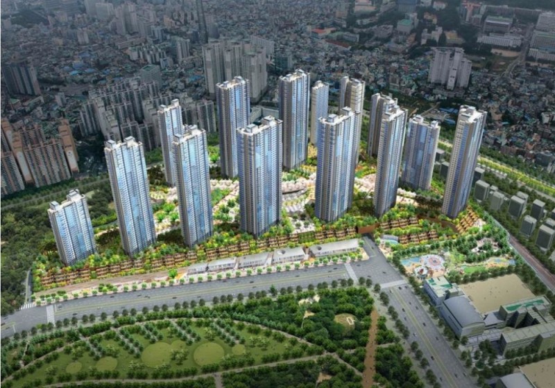 부산 시민공원촉진3구역 재개발 조감도.(자료=조합 카페)