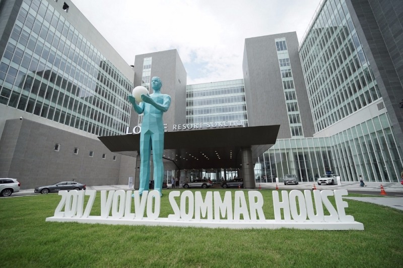 볼보자동차코리아가 볼보 90주년을 기념해 ‘볼보 솜마르 하우스(Volvo Sommar House)’를 개최했다.(제공=볼보자동차코리아)