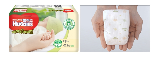‘네이처메이드 이른둥이 소형’제품(사진=유한킴벌리 제공)