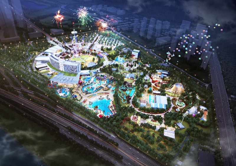 송도테마파크 조감도.(제공=부영그룹)