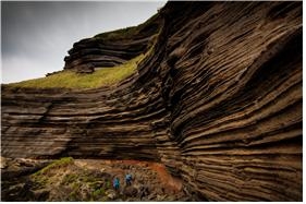 고산 1리 ‘수월봉’ 주상절리