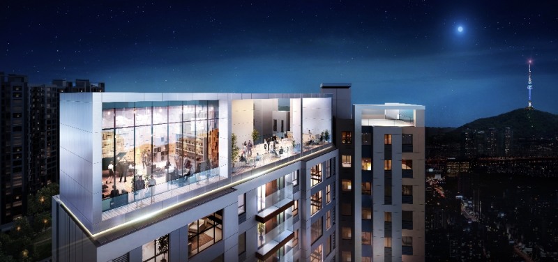 스카이라운지.(제공=GS.현대사업단)