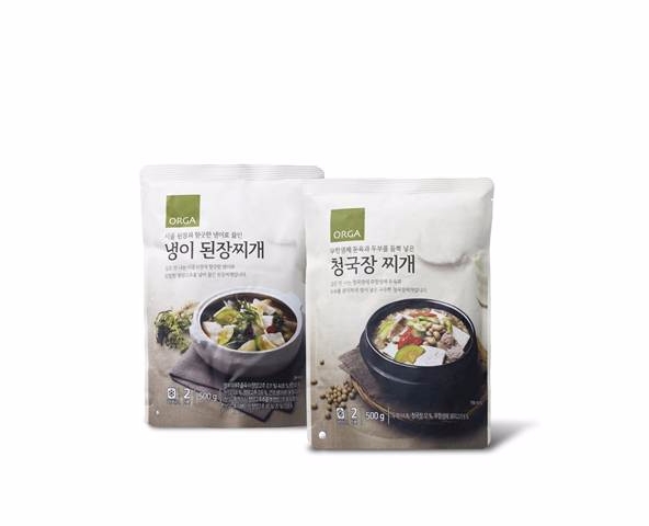 올가홀푸드, 청국장 찌개, 냉이 된장찌개 2종 출시