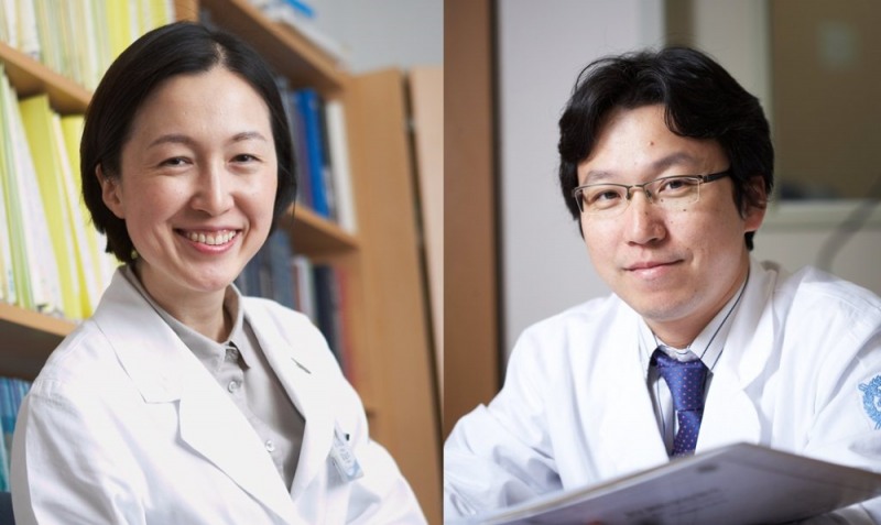 분당서울대병원 안과 김남주(좌), 내과 이근욱(우) 교수 연구팀(사진=분당서울대 병원 제공)