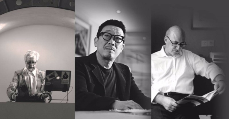 (왼쪽부터)마크맥, 김백선, 니얼 커크우드.(제공=롯데건설)