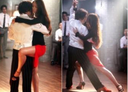 차지연, 빨간 미니드레스...불타는 탱고 '숨막히는 뇌쇄미'