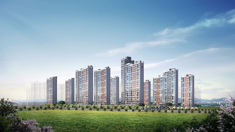 효천지구 우미린 2차 투시도.(제공=우미건설)