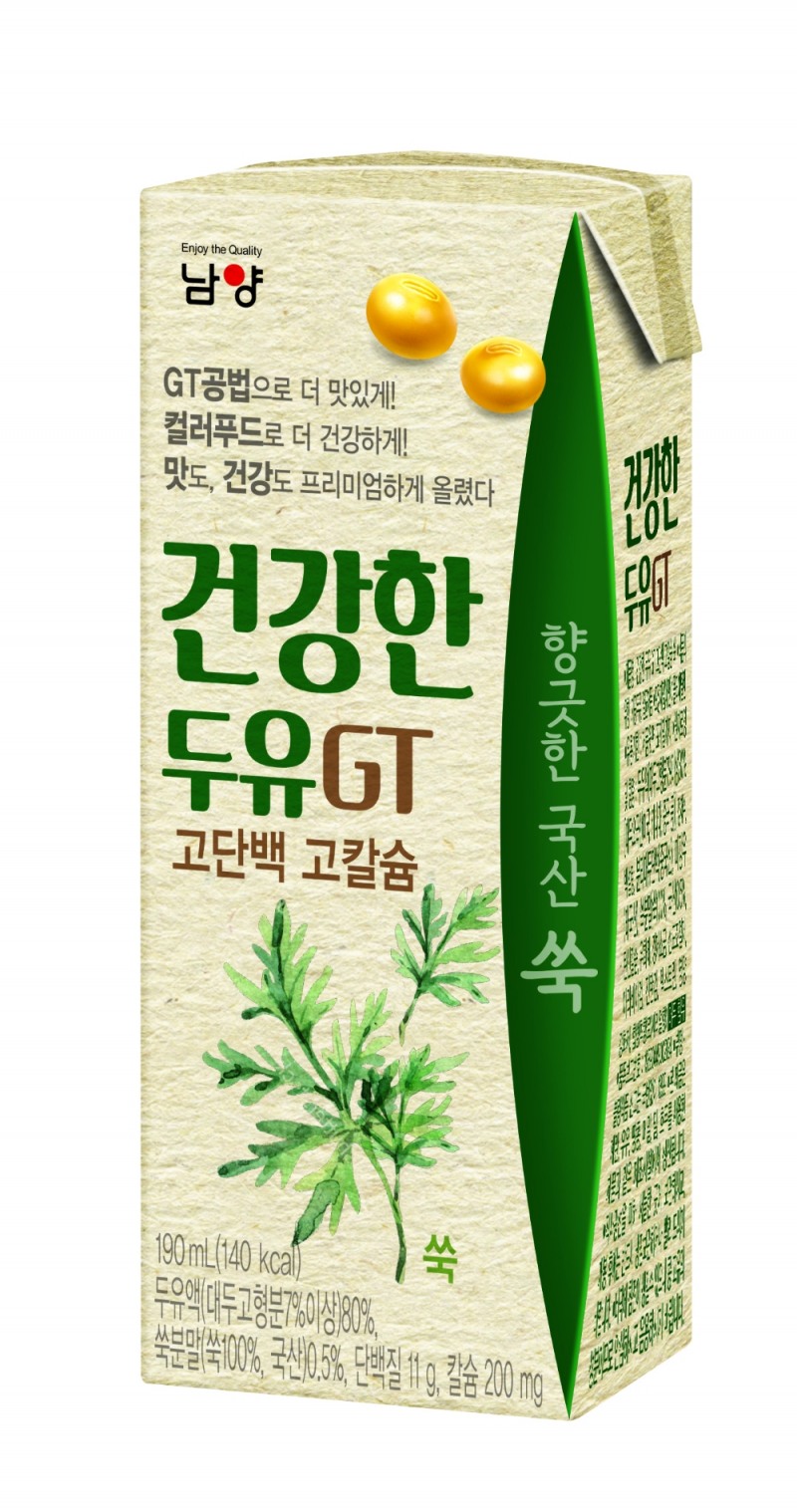 남양유업 ‘건강한 두유 GT 마, 쑥, 흑마늘’ 3종 출시