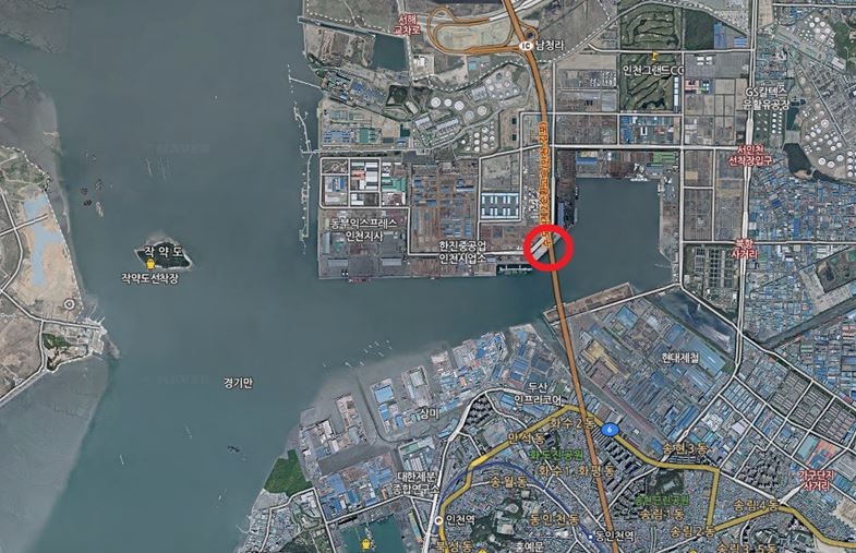 위치도. (사진=인천항만공사)