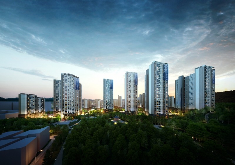 래미안 강남포레스트 투시도.(제공=삼성물산)