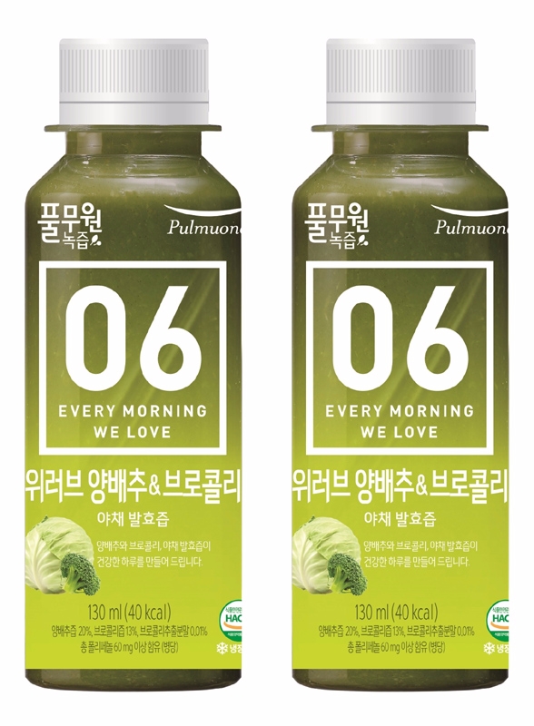 풀무원녹즙 ‘위러브 양배추&브로콜리’ 리뉴얼 출시