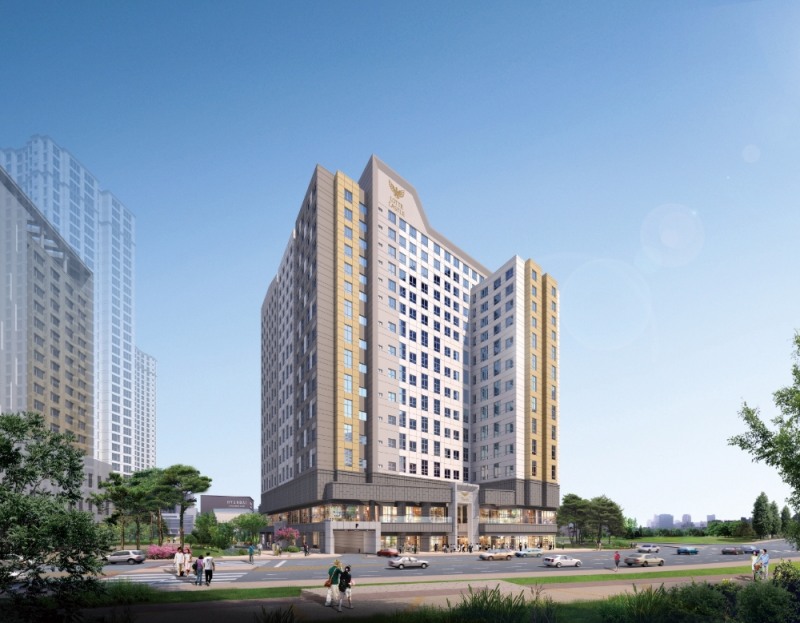 대농지구 롯데캐슬 시티 투시도.(사진=롯데건설)