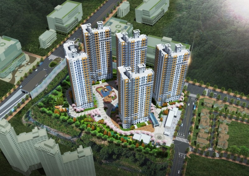 시흥시청역 동원로얄듀크 조감도.(사진=동원개발)