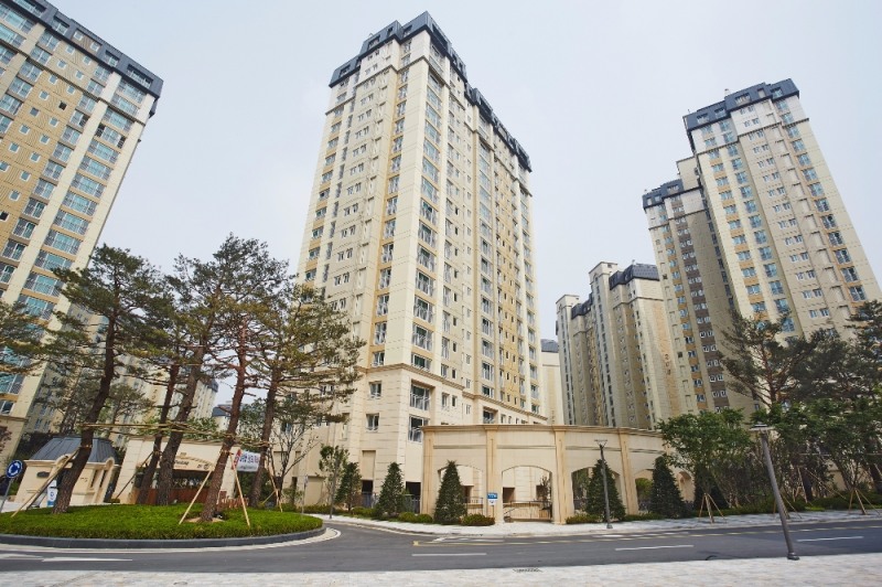 김포 풍무 꿈에그린 유로메트로 전경.(사진=한화건설)