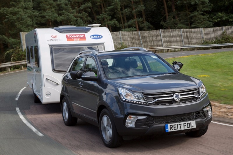 올해의 토우카로 선정된 코란도C.(사진=쌍용자동차)