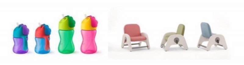 필립스코리아 아벤트 ‘벤디 빨대컵’(좌), 시디즈 ‘아띠’(우)