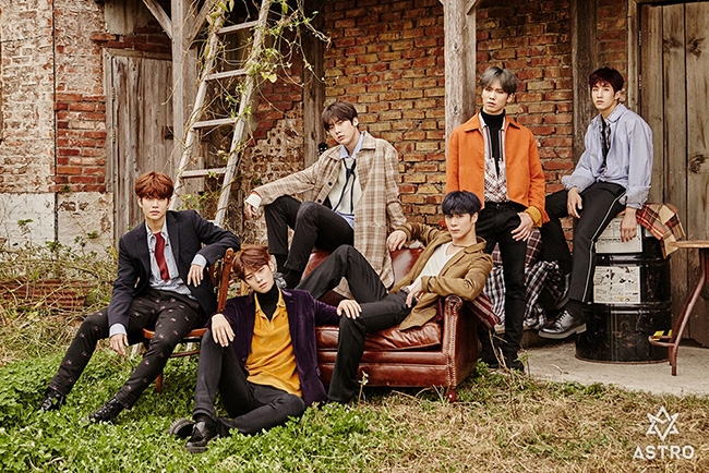 아스트로, 새 앨범 티저 이미지 공개...섬세한 감성과 남성적 비주얼로 업그레이드