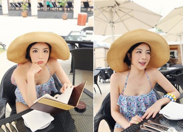 에이미, '부러질 듯 아찔한 쇄골라인...백옥피부+은은한 섹시미