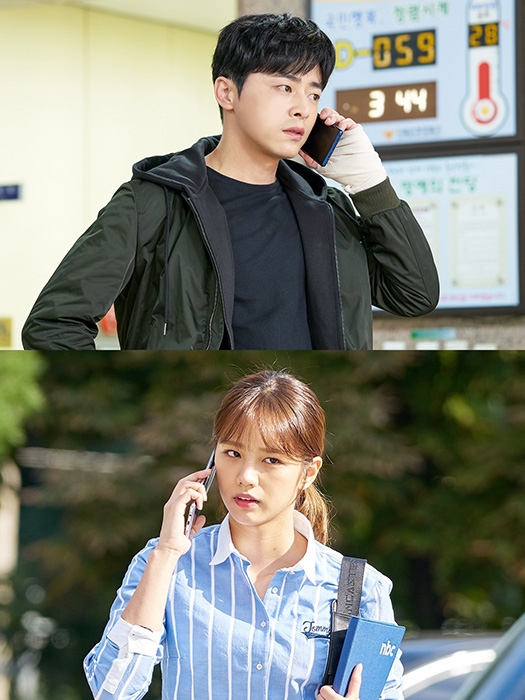 ‘투깝스’ 조정석-혜리, 인연의 서막을 여는 보이스 만남 포착