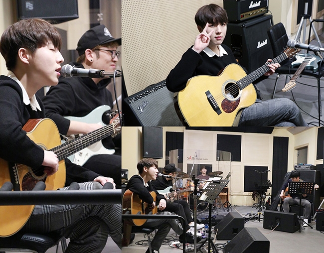 유승우, 단독콘서트 '달달한 밤' 앞두고 합주현장 공개