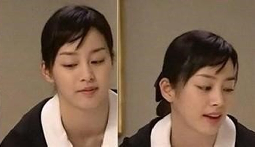 '14년 전 짧은 앞머리 어색하지만...김태희, 풋풋함+수수한 美'