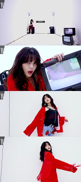 ‘컴백’ AOA 지민, ‘할렐루야’ 뮤직패션필름 공개