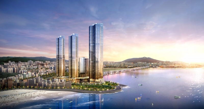 현대 힐스테이트 이진베이시티 투시도.(사진=현대건설)