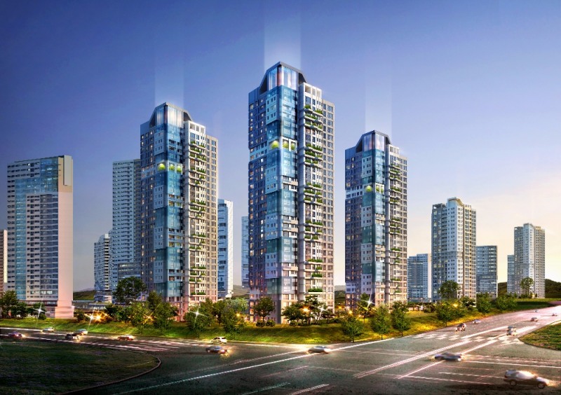 송파 한양2차아파트 투시도.(사진=추진위원회)