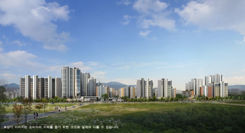 고덕 아르테온 투시도.(사진=현대건설)