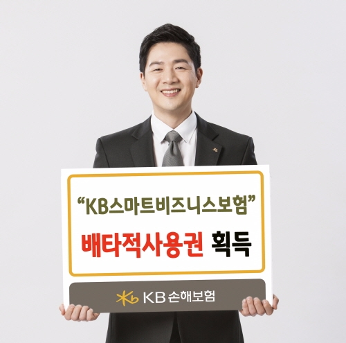 KB손해보험 'KB스마트비즈니스보험' 배타적사용권 획득