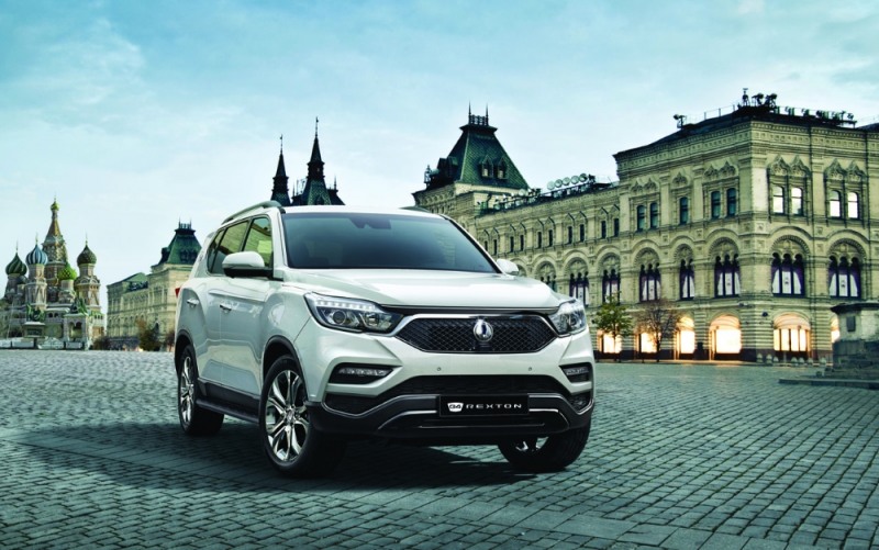 G4 렉스턴 유라시아 에디션.(사진=쌍용자동차)