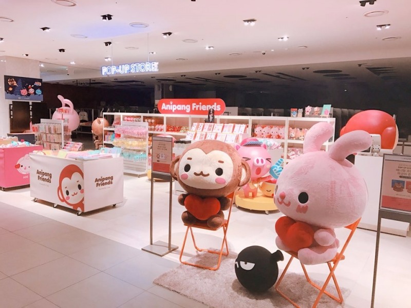 선데이토즈 '애니팡 프렌즈' 팝업 스토어 개설