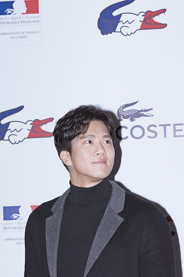하석진, 라코스테 프랑스 올림픽 컬렉션 공개 행사